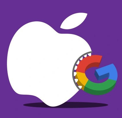 Is Apple eating Google?