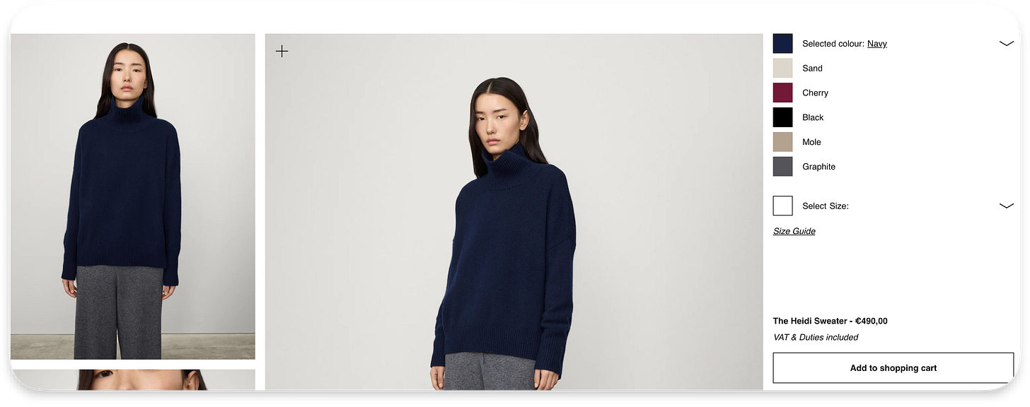 Heidi Series Turtleneck Sweater