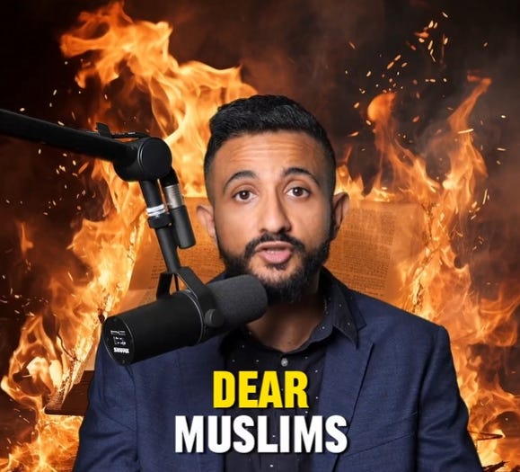 Ahmed uudella videolla hän aloittaa: “Arvoisat muslimit…”