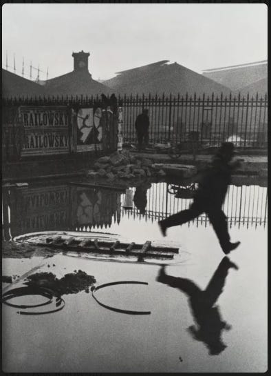 Behind the Gare Saint-Lazare, 1932" or "Hyères, France, 1932