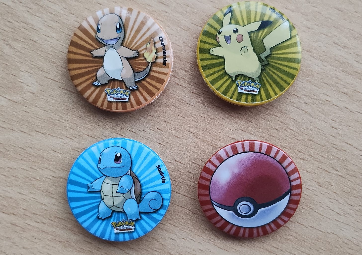 Issue 2 of POM came with five Pokémon-themed badges. Unfortunately I seem to have misplaced Bulbasaur…