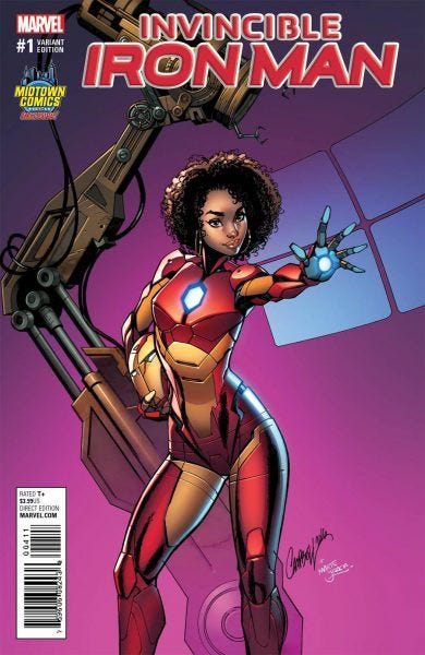 marvel replaced tony stark with riri williams to broaden black audience