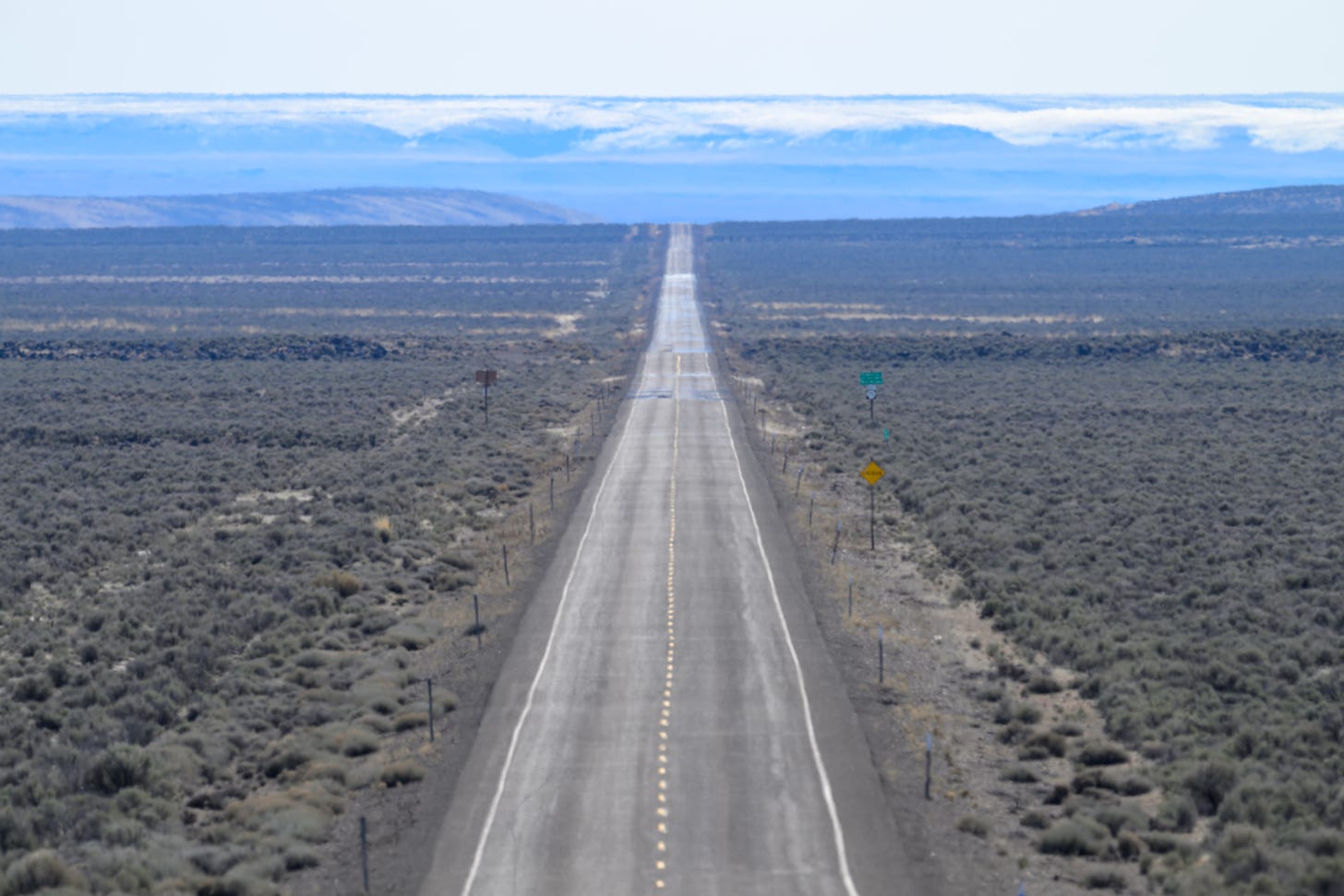 Empty Oregon Highway