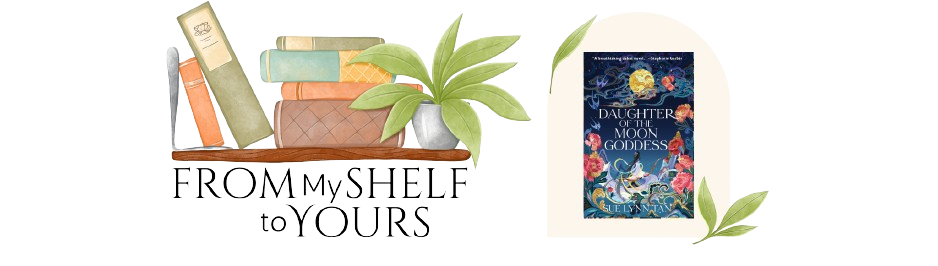 From My Shelf to Yours section banner with image of book cover