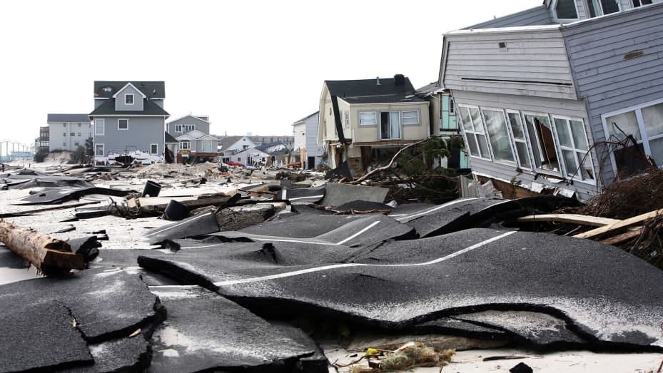 Five years on: A look back at the destruction caused by Superstorm Sandy