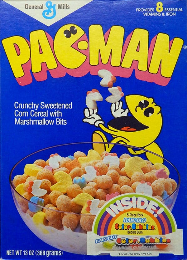 Pac-Man Cereal Profile