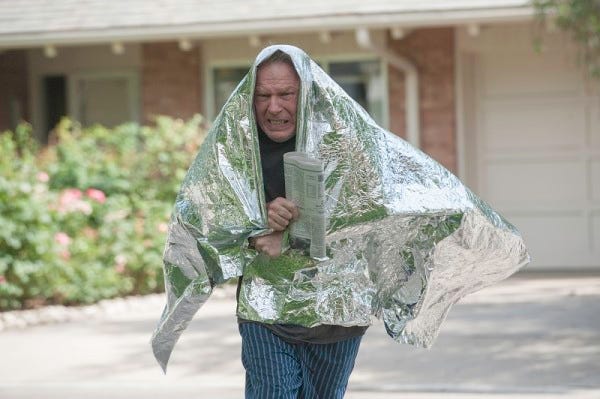 better call saul chuck mcgill steals old womans newspaper felony 2015