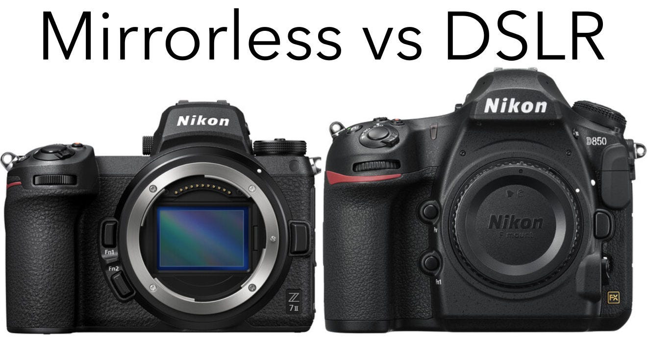 Mirrorless vs DSLR