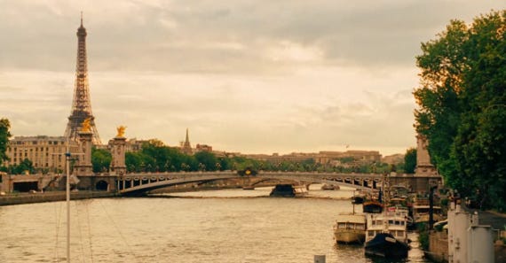 Paris Cityscape from Midnight in Paris