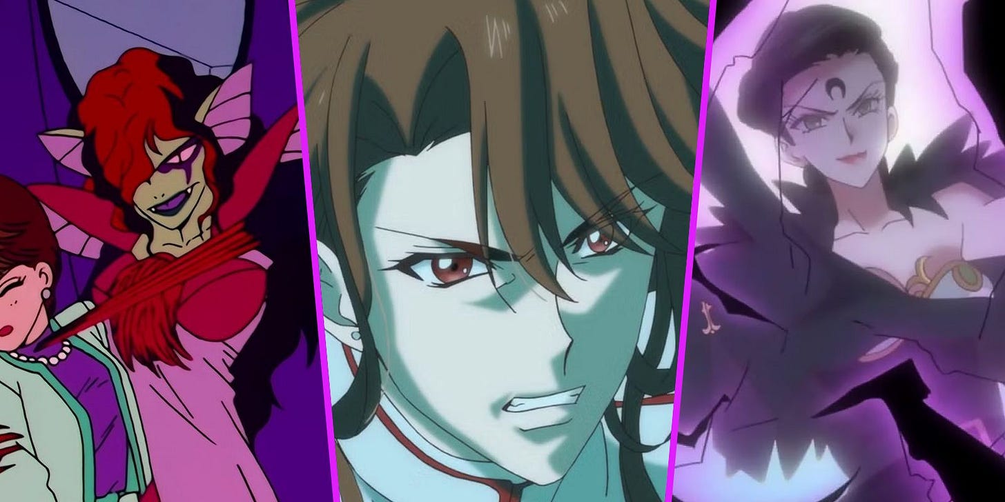 10-Moilor-Moon-Villains con Nephrite, Kyurene, Petz