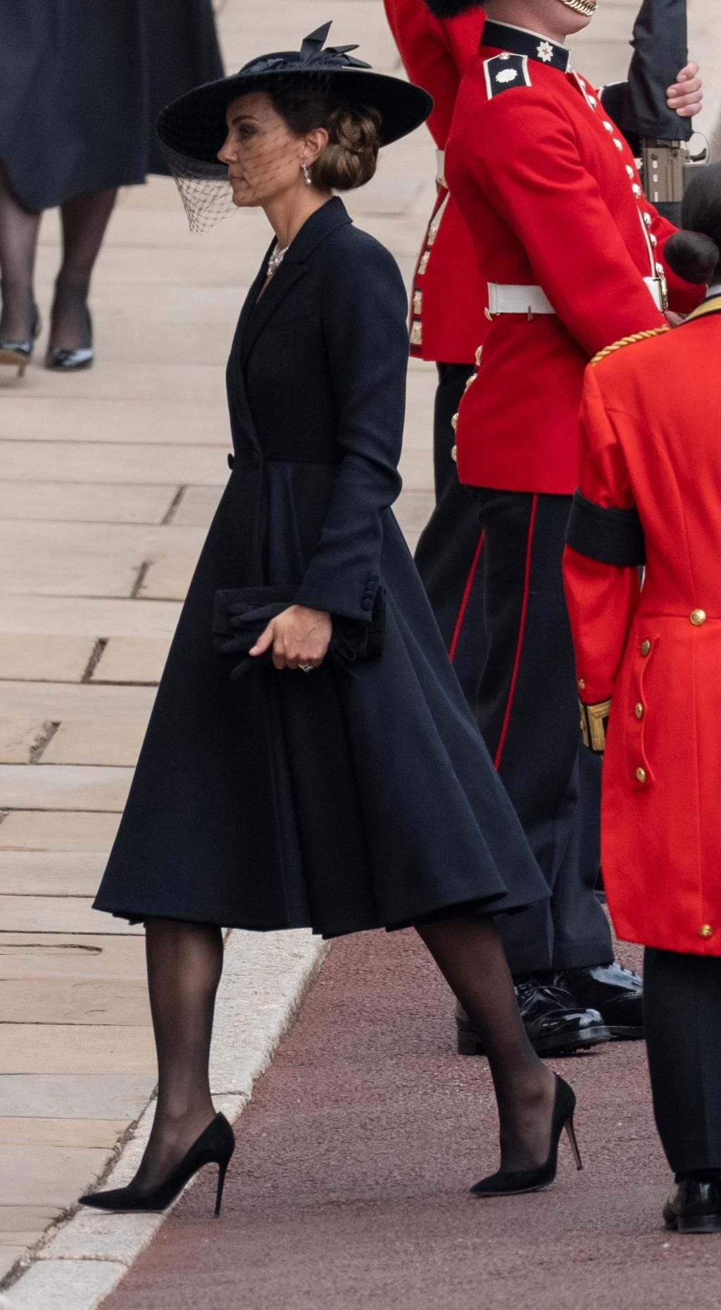 The symbolism behind Kate Middleton's dress for Queen Elizabeth II's funeral