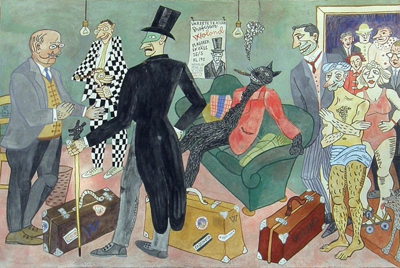 Scene from The Master and Margarita by Mikhail Bulgakov