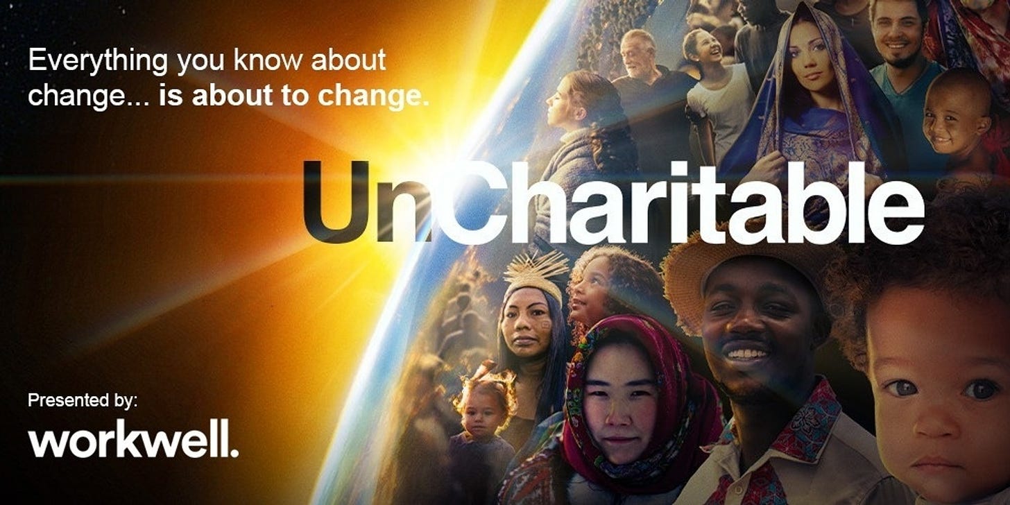 Banner image for Workwell presents "UnCharitable"