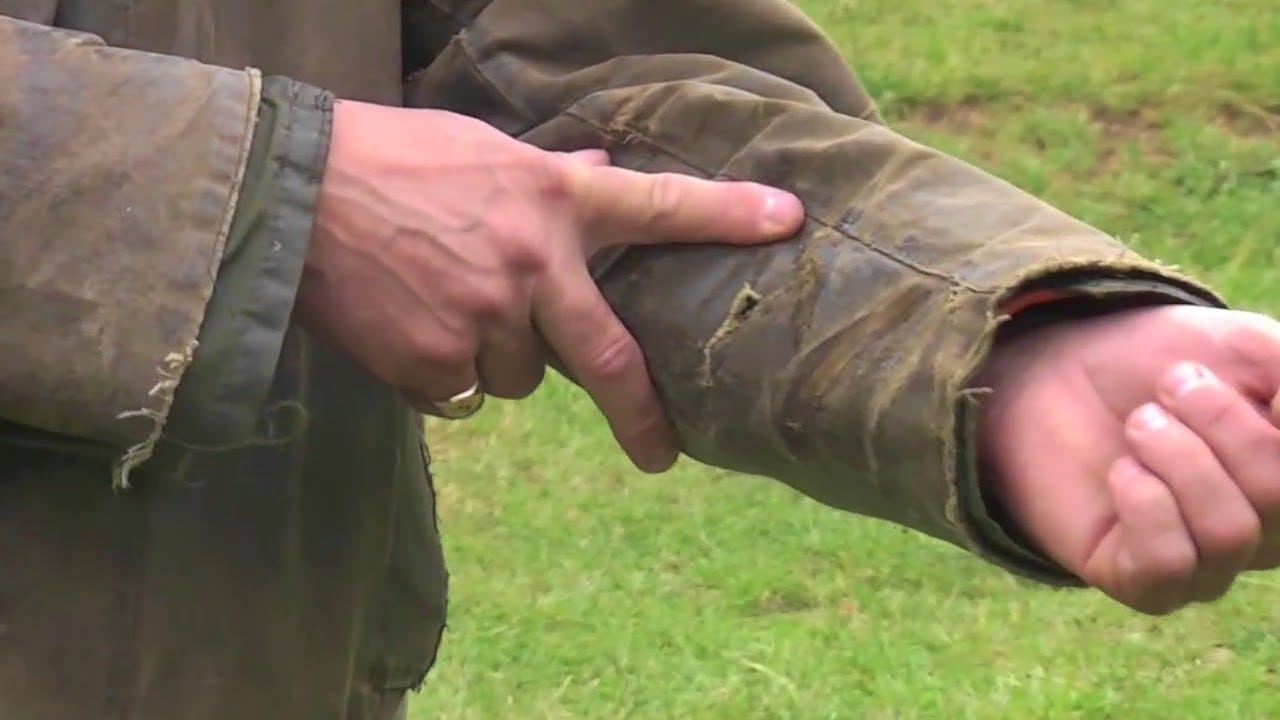 Using Stormsure Glue to Repair a Barbour Wax Jacket