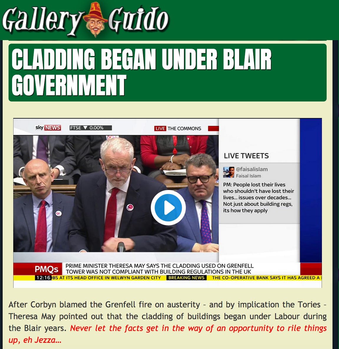 Guido Fake News Cladding