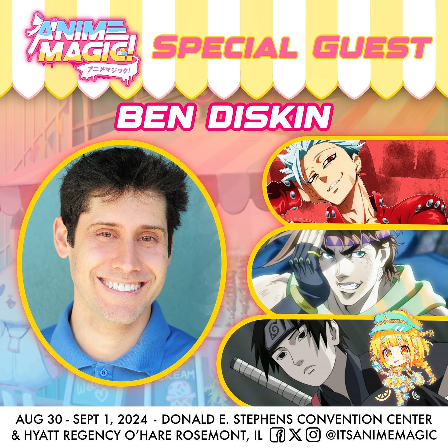 Ben Diskin Anime Magic