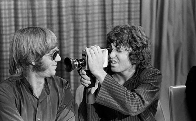 The Doors' Ray Manzarek and Jim Morrison as college students, preserved on  film | University of California