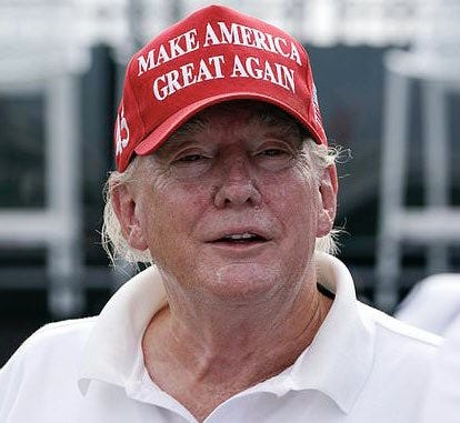 Gary Orfield on X: "Newsweek photo of Trump without his makeup shows that  we never really saw him and that he is just a funny looking old guy with  skin problems. The