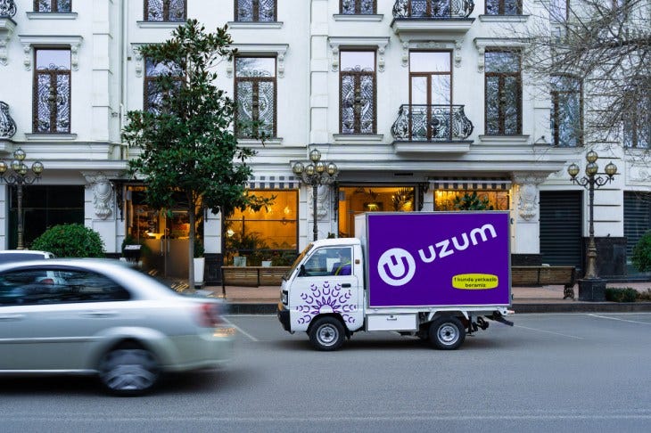 Uzum logistics in Uzbekistan