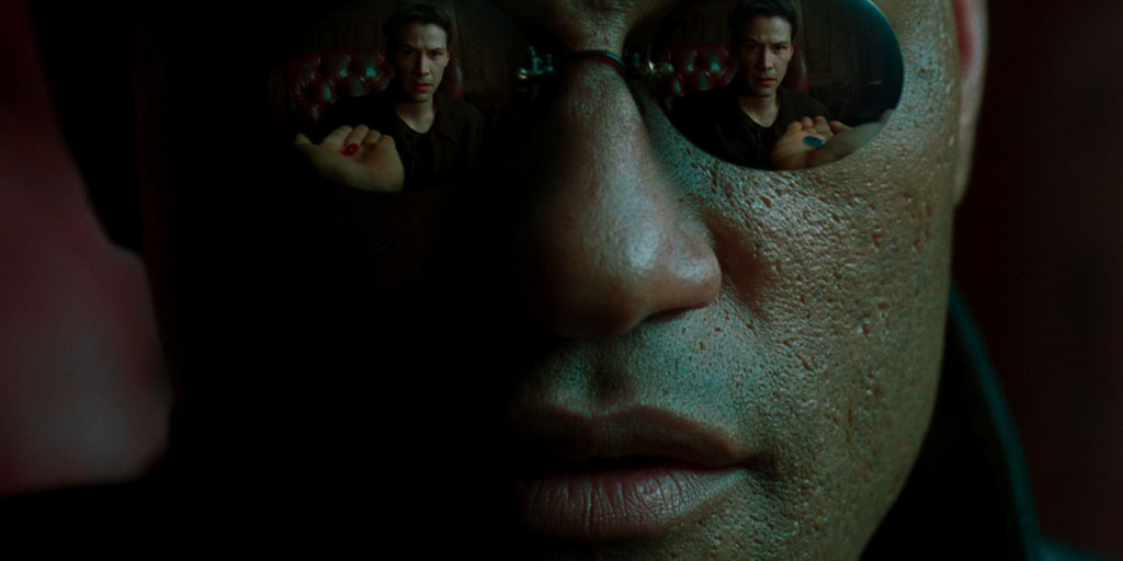 The Academy on X: ""You take the blue pill - the story ends, you wake up in  your bed and believe whatever you want to believe. You take the red pill -