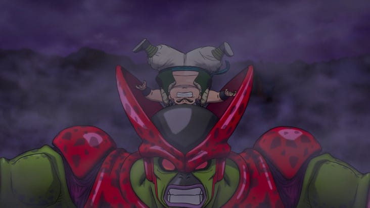 So, a failed fusion was able to put a crack into cell max but Ui goku and  UE Vegeta couldn't beat cell? : r/Dragonballsuper