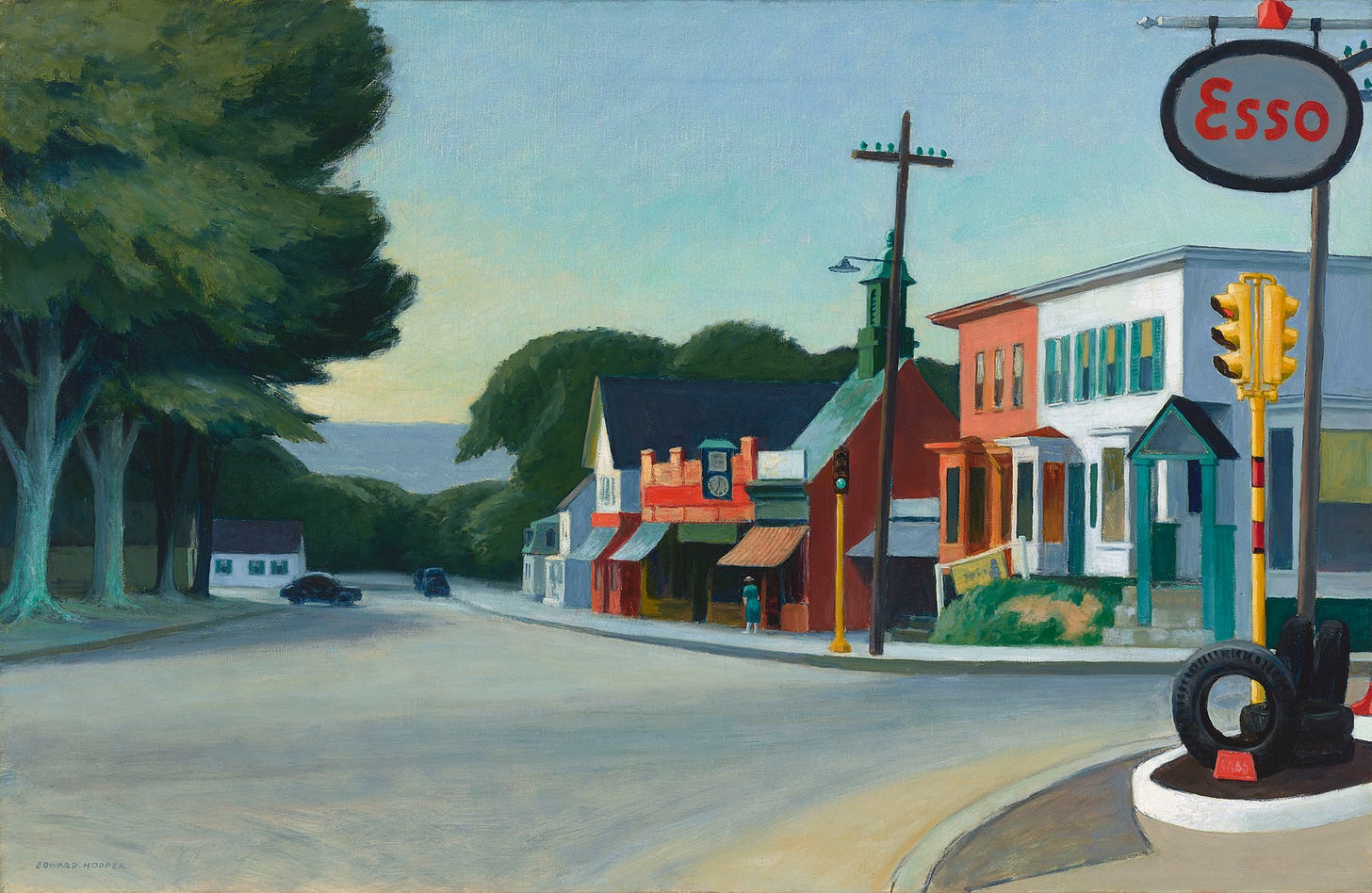 Portrait of Orleans (1950). Edward Hopper.