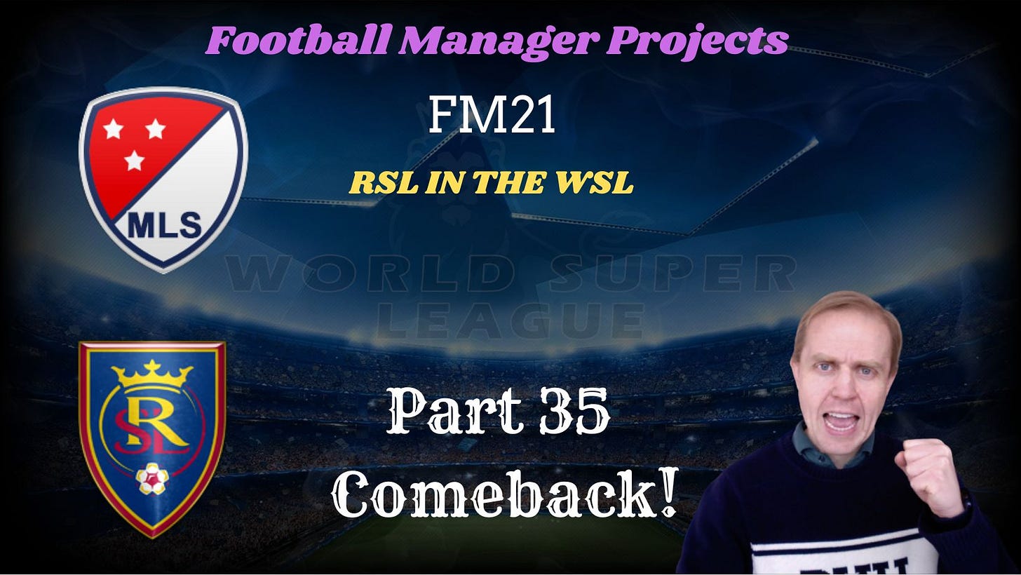 RSL WSL Football Manager 2021
