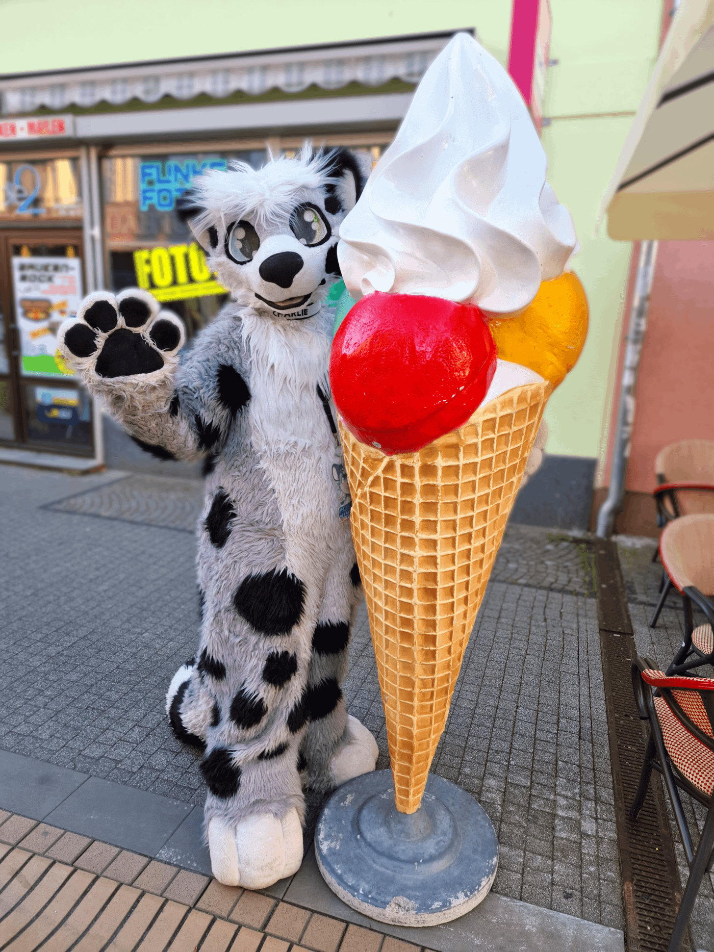 Happy FursuitFriday. Pls tell me your favourite ice cream flavour!!! <3 : r/ furry