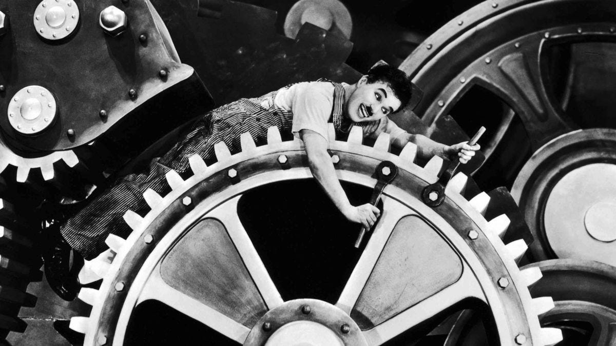 Catching Up with the Classics: MODERN TIMES (1936) | by Julian Singleton |  Cinapse