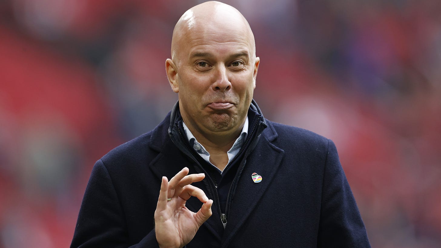 Arne Slot: Tottenham, West Ham and Crystal Palace keen on Feyenoord manager
