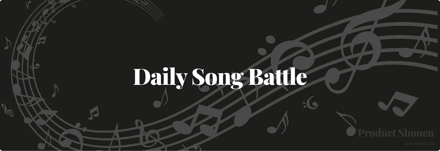 Daily Song Battle pour la fin de tes stand-up - Product Shonen - Kevin Si