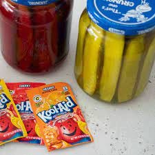 Kool-Aid Pickles - How to Make Koolickles - Shaken Together