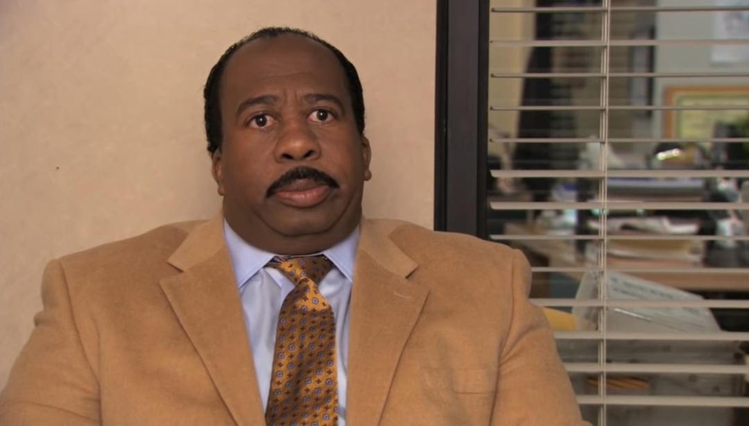 Stanley is the most relatable character in the entire office. Change my  mind! : r/DunderMifflin