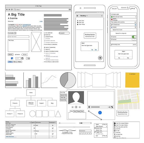 Clean Wireframes Option
