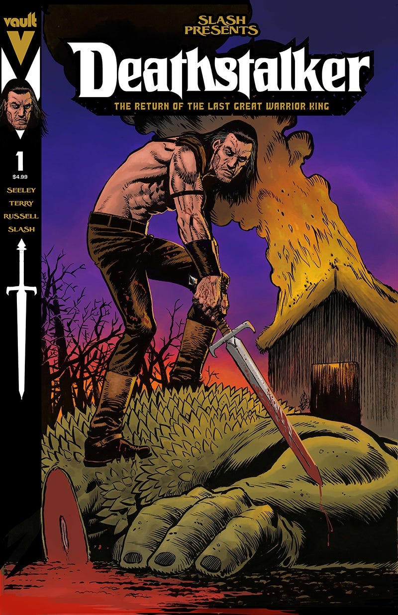 Slash Presents DEATHSTALKER: A New Hardcover Graphic Novel