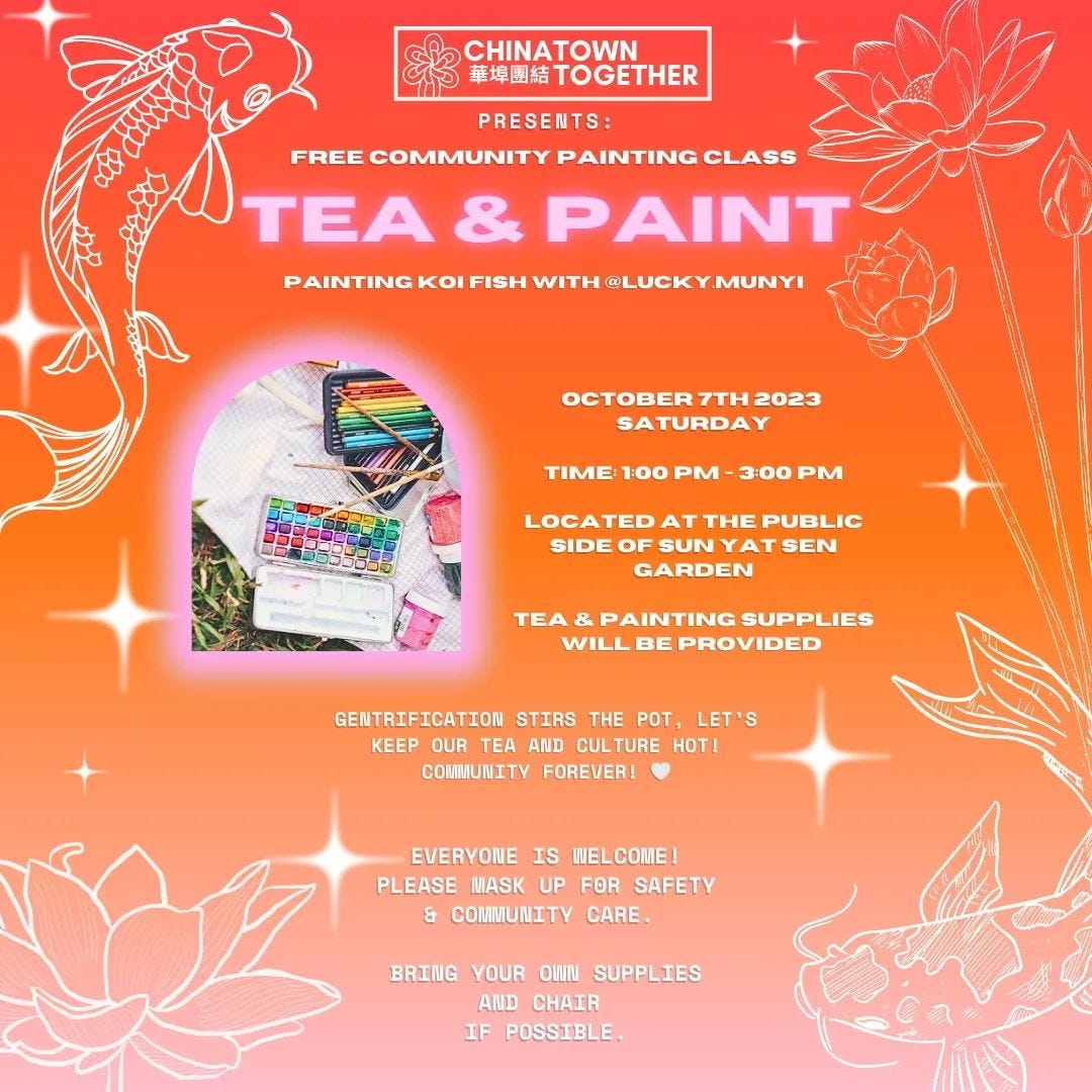 Tea and Paint Koi