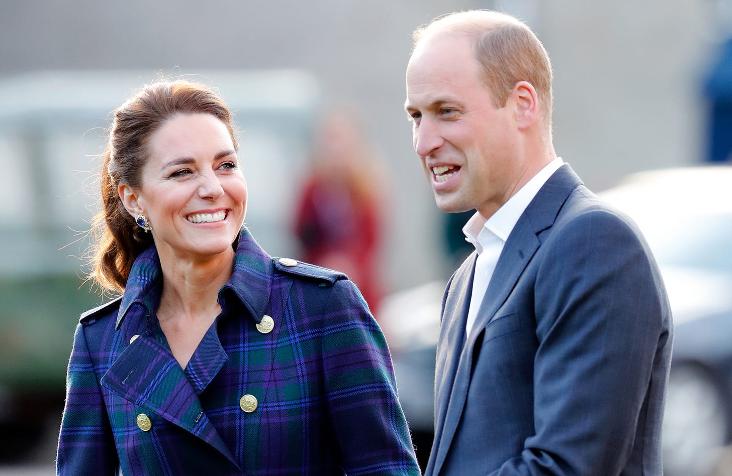 kate middleton and prince william on visit to scotland