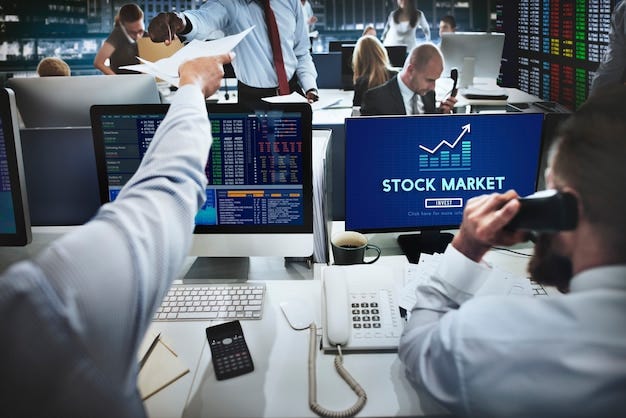 Free photo stock market economy investment financial concept