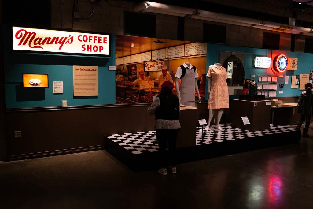 Manny’s Cafeteria & Delicatessen is one of the delis that are highlighted at "I'll Have What She's Having," the Illinois Holocaust Museum's new exhibition on the cultural history of Jewish delis.