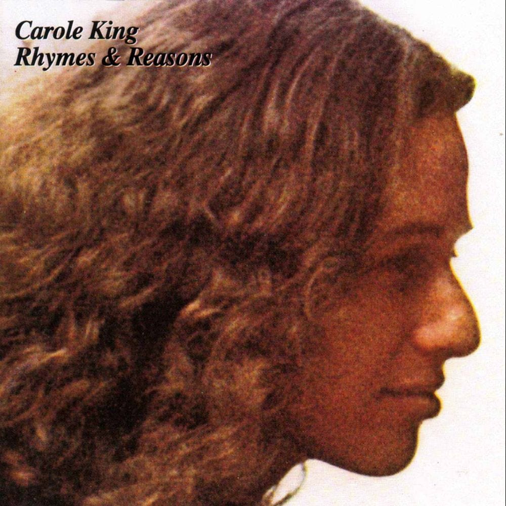 1972 Carole King – Rhymes & Reasons | Sessiondays