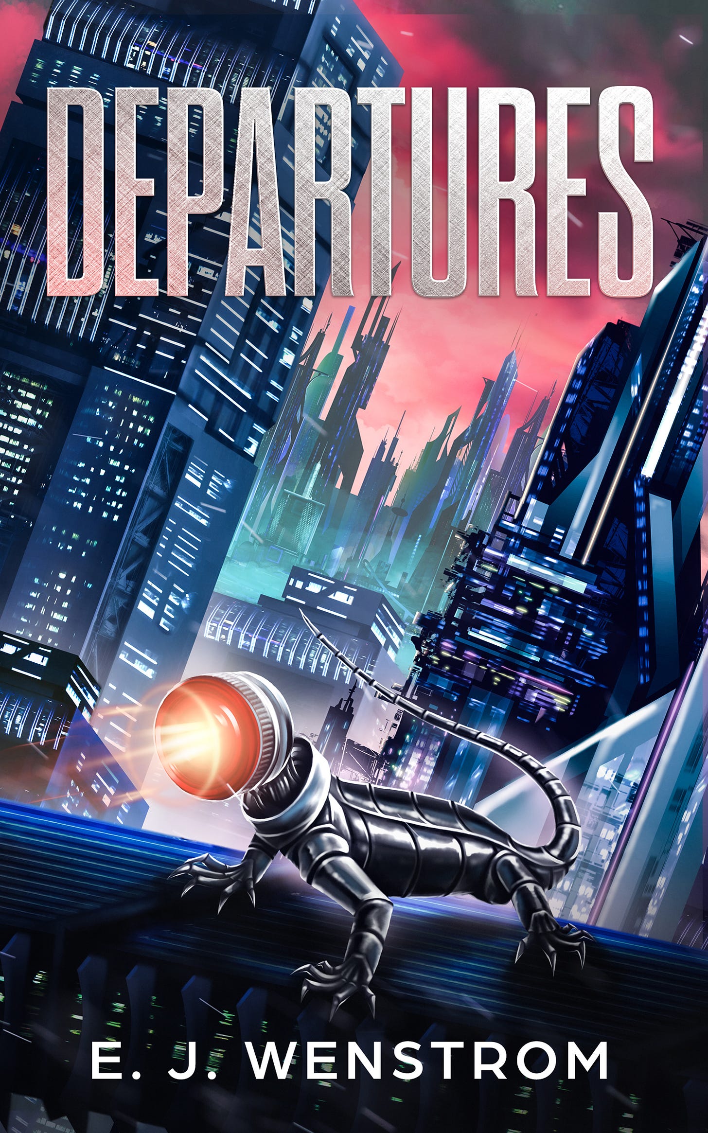 cover of departures by ej wenstrom