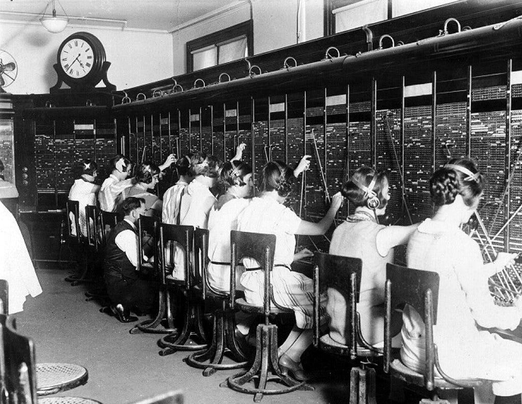 The Central Battery Telephone Exchange | Cape Town, 1929 | HiltonT | Flickr