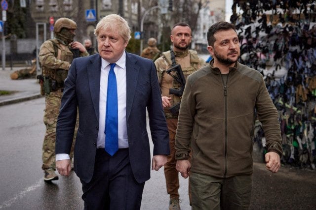 Boris Johnson Visits Zelensky in Kyiv, Pledges More Aid for Ukraine | The National Interest