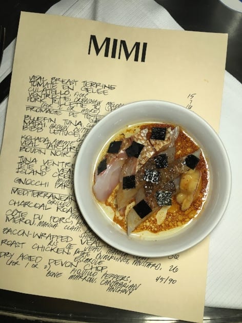 NYC FOODIE QUICK BITE: MIMI — NYC Foodie
