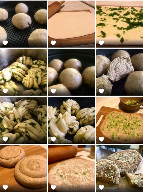 comic strip: the year of bread food diary, bread making, photos, mantou steamed bread, home recipes, connie sun, cartoonconnie