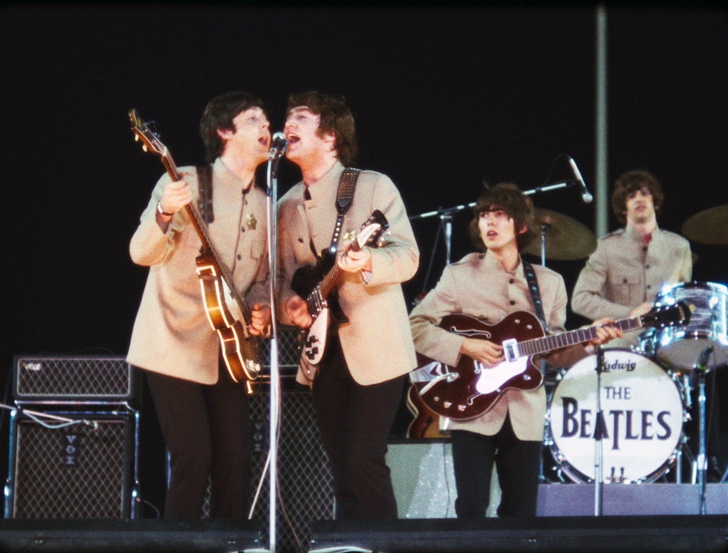 Beatles Shea Stadium 