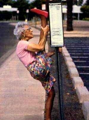 old lady stretching - Physio Prescription