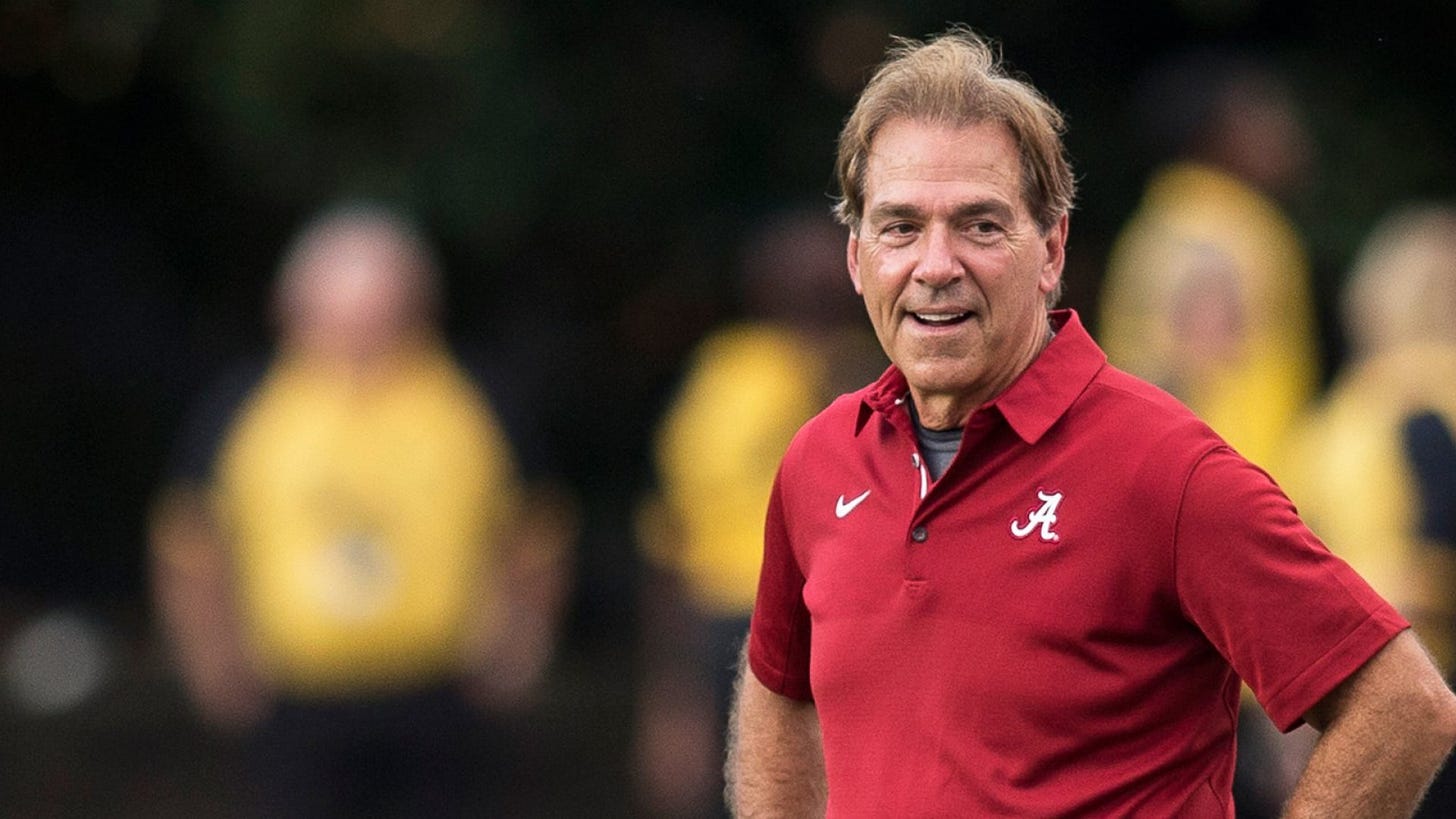 Alabama's Nick Saban Has a 24-Hour Rule That Will Put You Ahead of the  Competition | Inc.com
