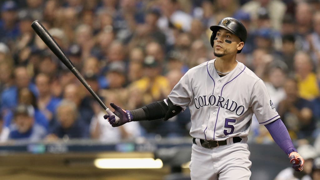 Carlos Gonzalez set for Coors Field playoffs
