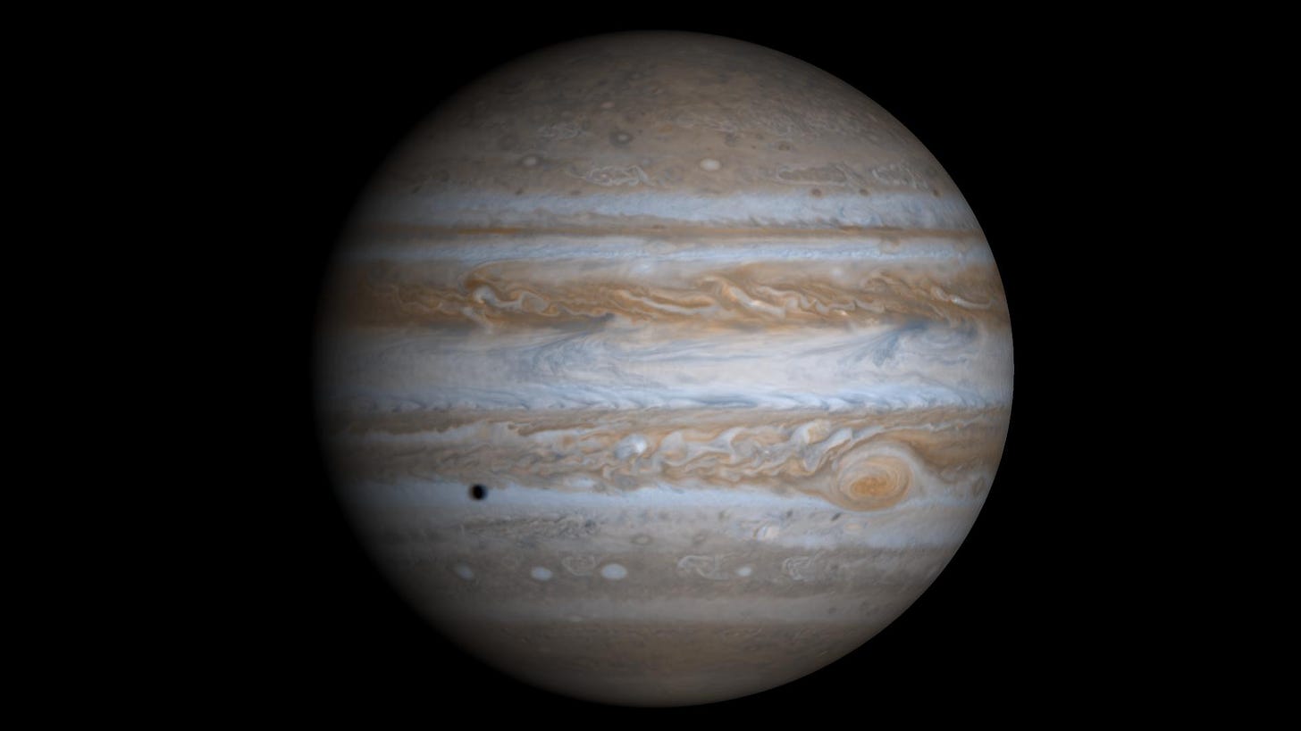 High Resolution Globe of Jupiter – NASA's Europa Clipper